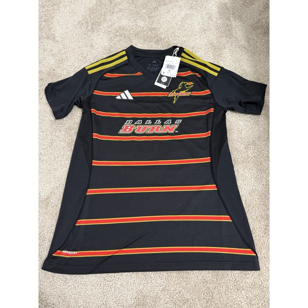 NWT adidas Dallas Burn FCD 3 MLS Women's Size Medium Soccer Jersey JI7358